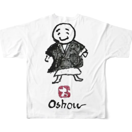 Oshowくん  フルグラフィックTシャツ