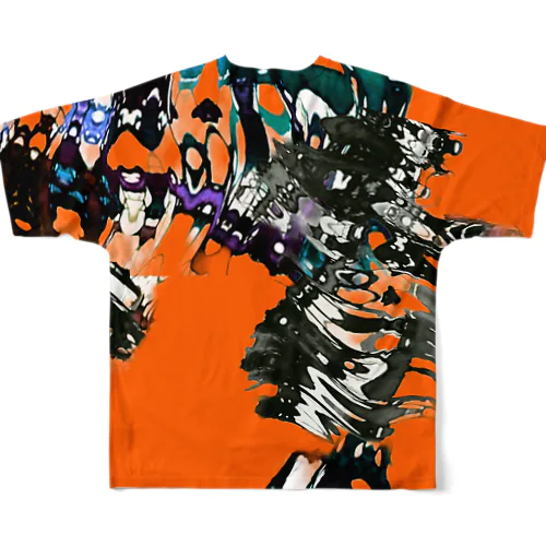 Splatter  All-Over Print T-Shirt