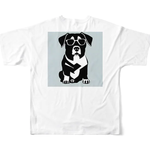 DJ.dogs dogs2 All-Over Print T-Shirt