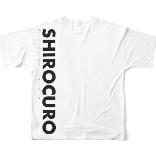 SHIROCUROてぃしゃつ フルグラフィックTシャツ
