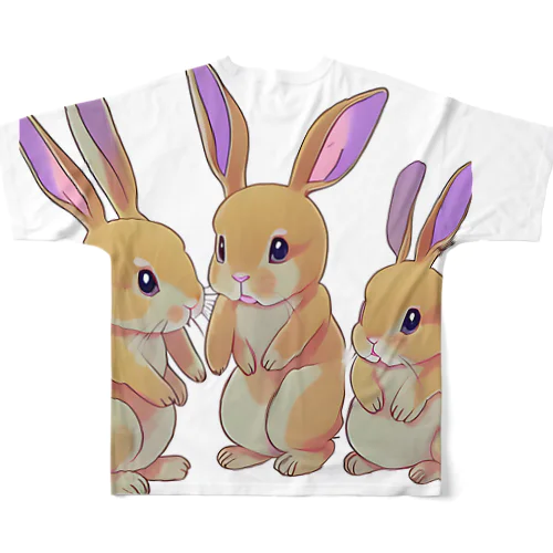 ポテふぁみぃり〜 フルグラフィックTシャツ