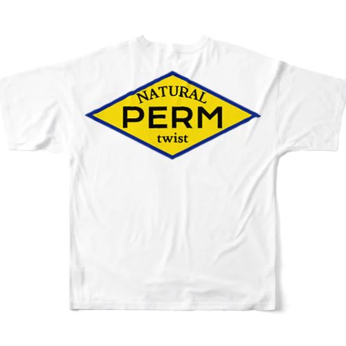 NATURAL PERM フルグラフィックTシャツ