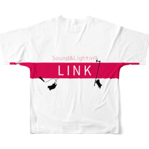 Sound & Lighting LINK 풀그래픽 티셔츠