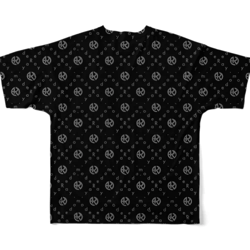 Ray-mode モノグラム(グレー) All-Over Print T-Shirt