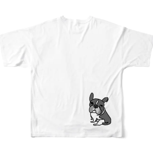 ブルオさん All-Over Print T-Shirt