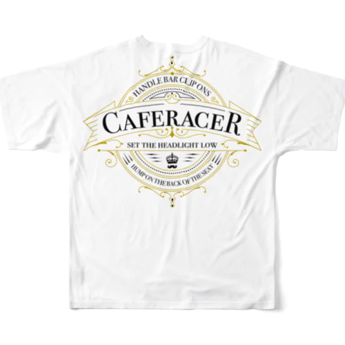 caferacer フルグラフィックTシャツ