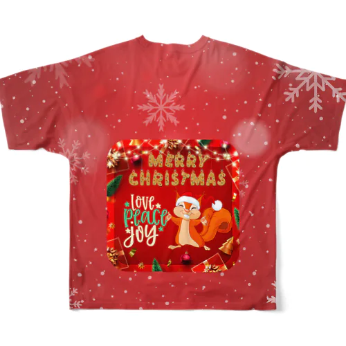 Merry Christmas All-Over Print T-Shirt