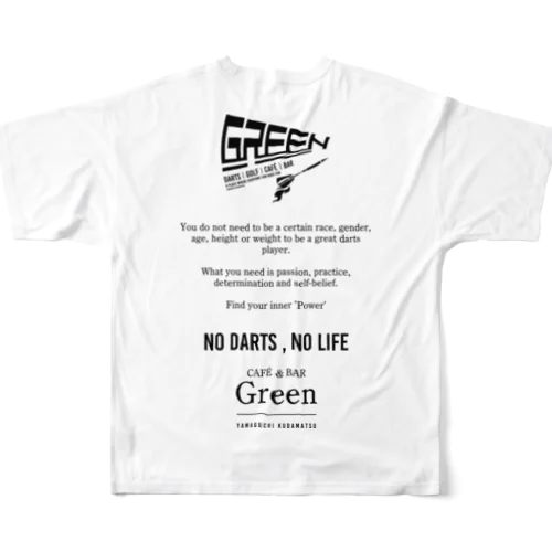 Green All-Over Print T-Shirt