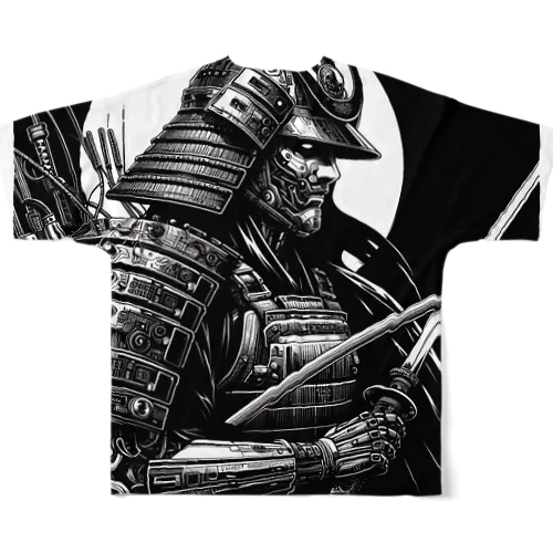 推志武士　肆 フルグラフィックTシャツ