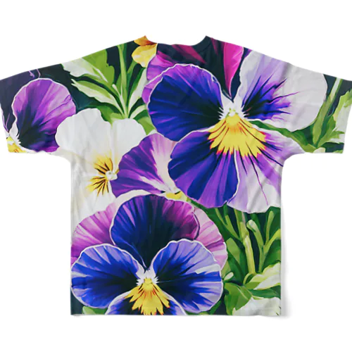 The Pansy（パンジー） フルグラフィックTシャツ