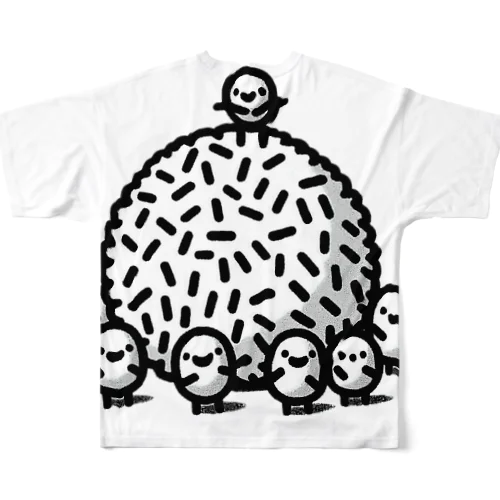 米兄弟 All-Over Print T-Shirt