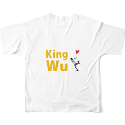 King Wuグッズ フルグラフィックTシャツ