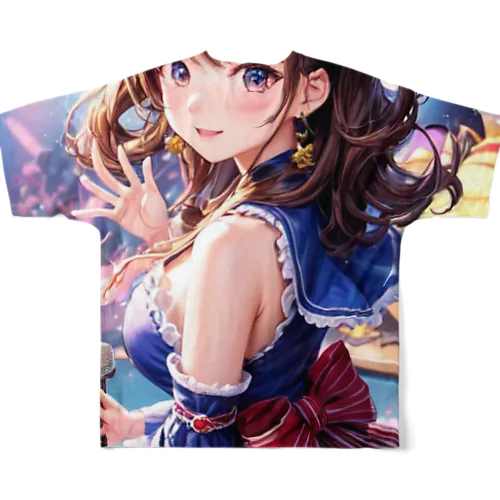 水無月ありさ All-Over Print T-Shirt