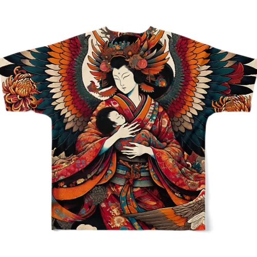 姑獲鳥子守唄の秘密 All-Over Print T-Shirt