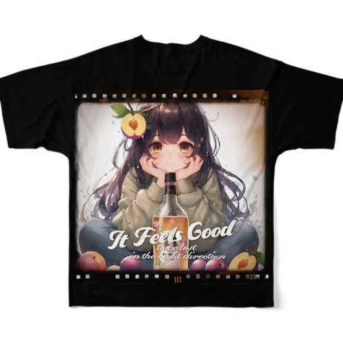 紫艶梅酒➰GIRL'S 酒場💕 All-Over Print T-Shirt