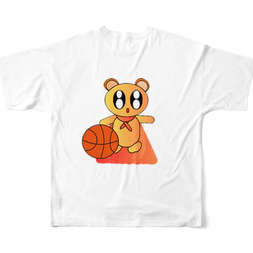 ひーろーなん君（バスケ） All-Over Print T-Shirt