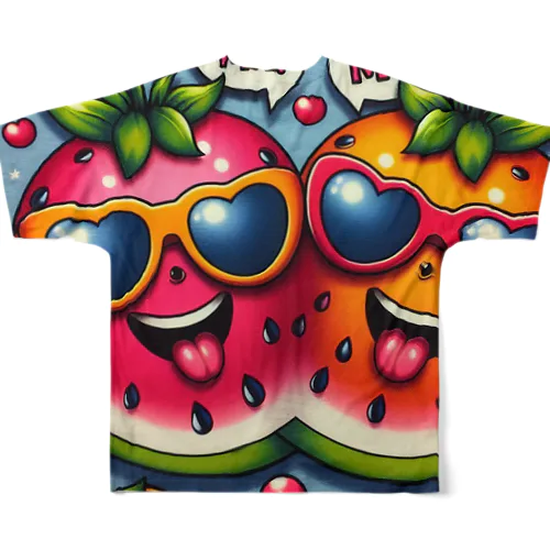 おしゃれフルーツコンビ All-Over Print T-Shirt