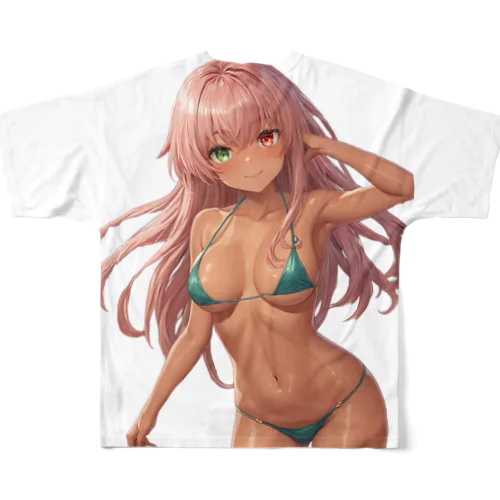 ビキニ フルグラフィックTシャツ