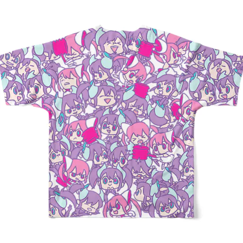 ちびちびXenna All-Over Print T-Shirt