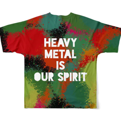 METAL SPIRIT Splash Camouflage ver. フルグラフィックTシャツ