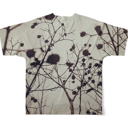 白黒world All-Over Print T-Shirt