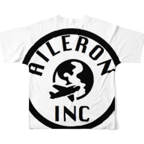 エルロン ロゴ All-Over Print T-Shirt