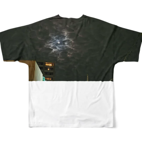 うろこ雲（夜） All-Over Print T-Shirt