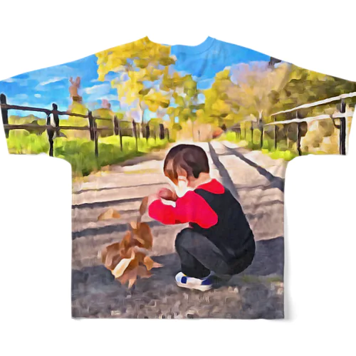 公園男児第2弾 フルグラフィックTシャツ