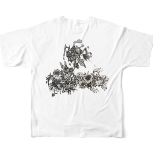 トライデント All-Over Print T-Shirt