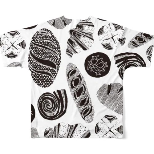 I Love Bread All-Over Print T-Shirt