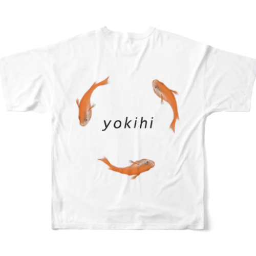 メダカ(楊貴妃)グッズ All-Over Print T-Shirt