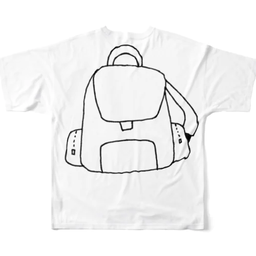 リュックサック風 All-Over Print T-Shirt