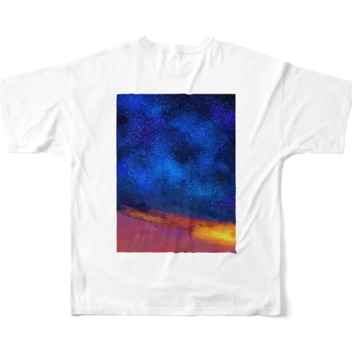 PICデザイン-夜空-1 All-Over Print T-Shirt