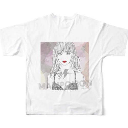 MAZI POISON T No.06 フルグラフィックTシャツ