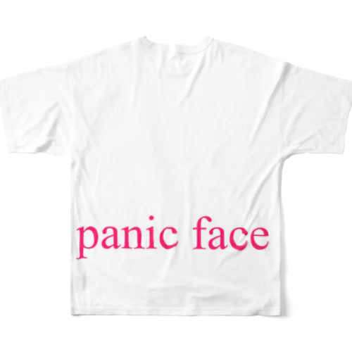 panic face All-Over Print T-Shirt