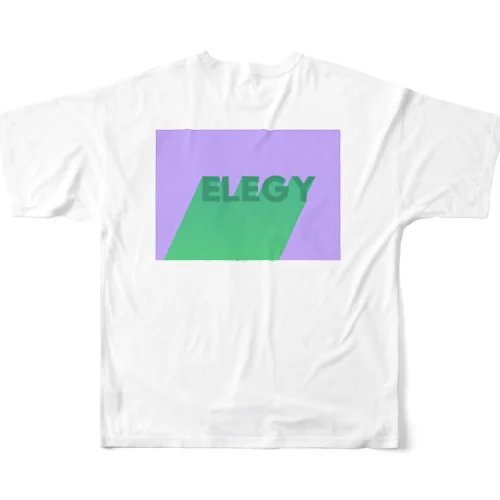 ELEGY フルグラフィックTシャツ