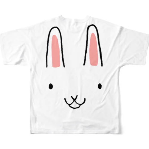 ウサちゃん フルグラフィックTシャツ