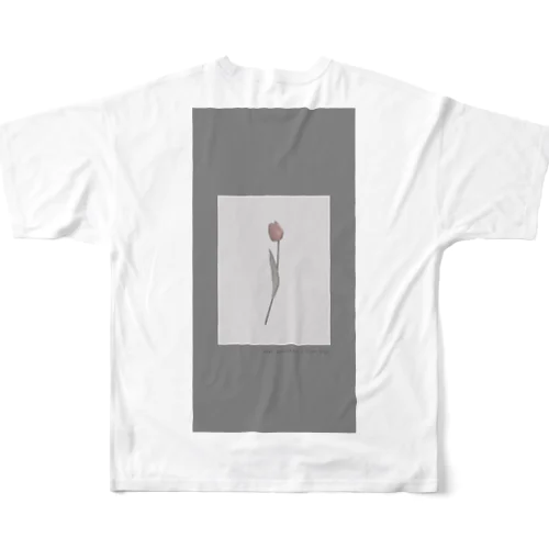 tulip gray All-Over Print T-Shirt