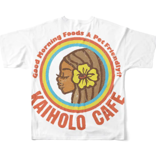 カイホロカフェ　オリジナルロゴ　カラー All-Over Print T-Shirt
