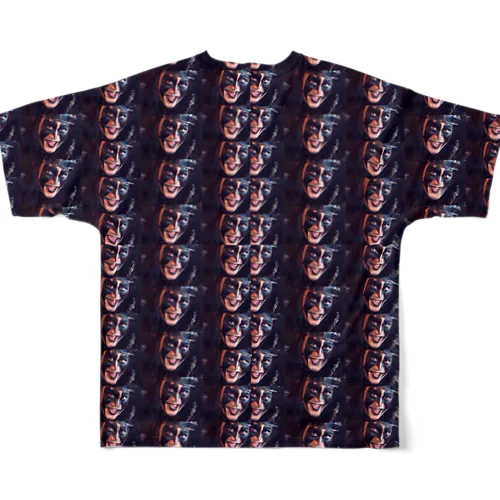 サタン鈴木〜HOHOEMI〜 All-Over Print T-Shirt