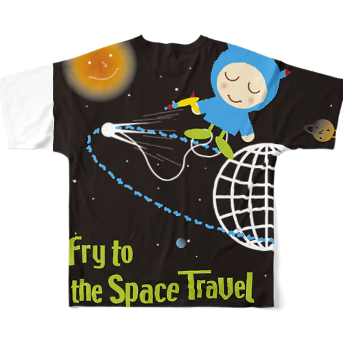 スペース・ベイビー All-Over Print T-Shirt