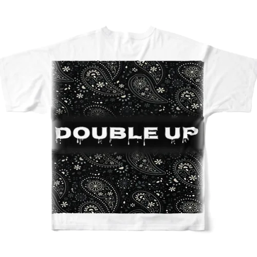 Double Up PB フルグラフィックTシャツ