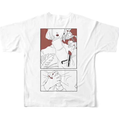 complicated. フルグラフィックTシャツ