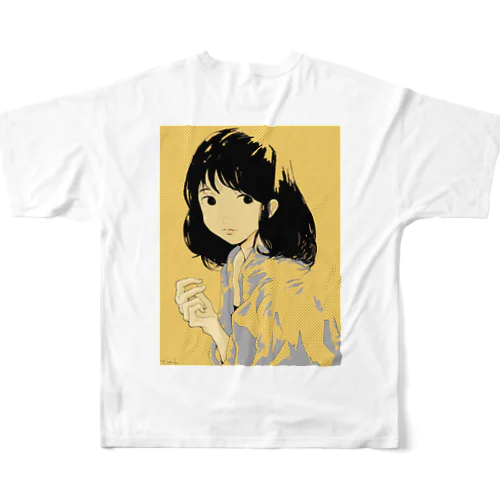 チル(もどき) フルグラフィックTシャツ