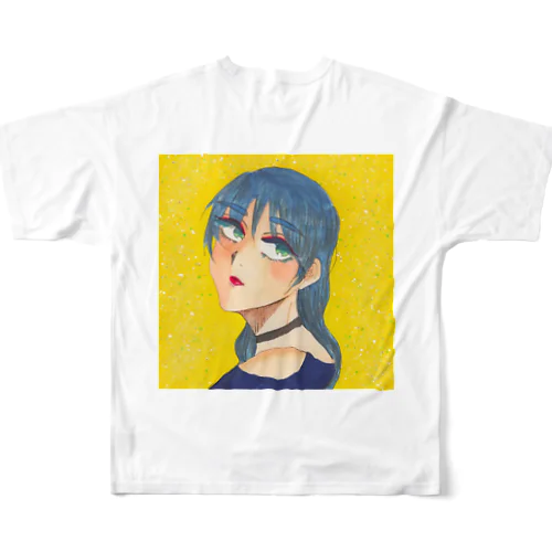 すっぴんビフォーアフター All-Over Print T-Shirt
