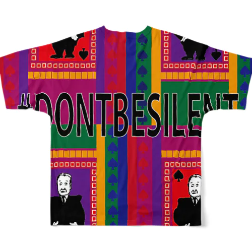 #DONTBESILENT フルグラフィックTシャツ