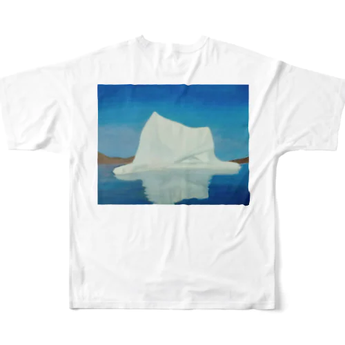 氷塊 All-Over Print T-Shirt