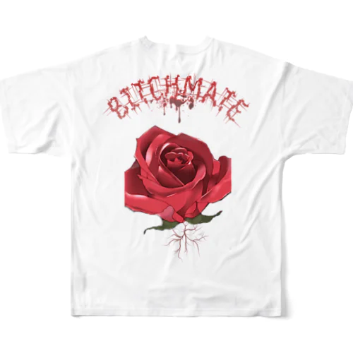 Bitch mate  original  フルグラフィックTシャツ