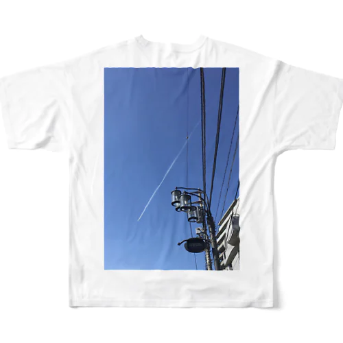青空を感じるTシャツ All-Over Print T-Shirt