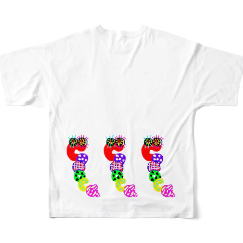 こっかむし All-Over Print T-Shirt